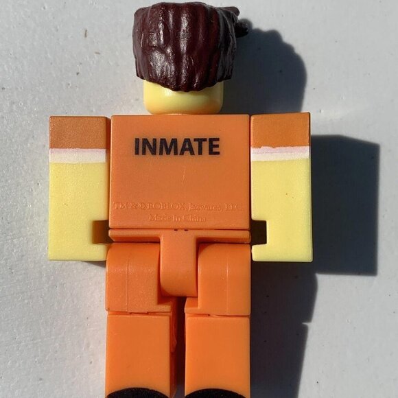 ROBLOX Inmate 3-inch Mini Figure NO HANDCUFFS Or Digital Codes Included - Picture 2 of 3